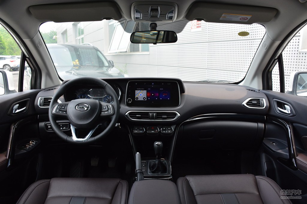 【 广汽传祺gs4高清图片】_黑色/棕色_内饰_搜狐汽车网