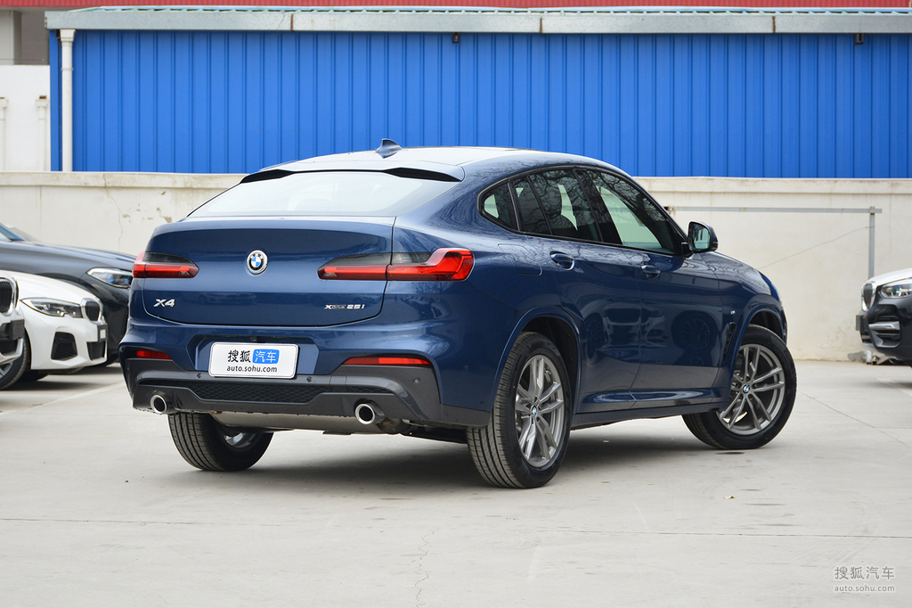 【 宝马x4高清图片】_2020款 xdrive25i m运动套装_量子蓝_外观_搜狐