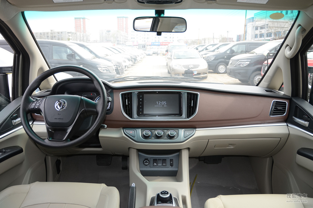 【 东风风行菱智m5 ev高清图片】_米色_内饰_搜狐汽车网