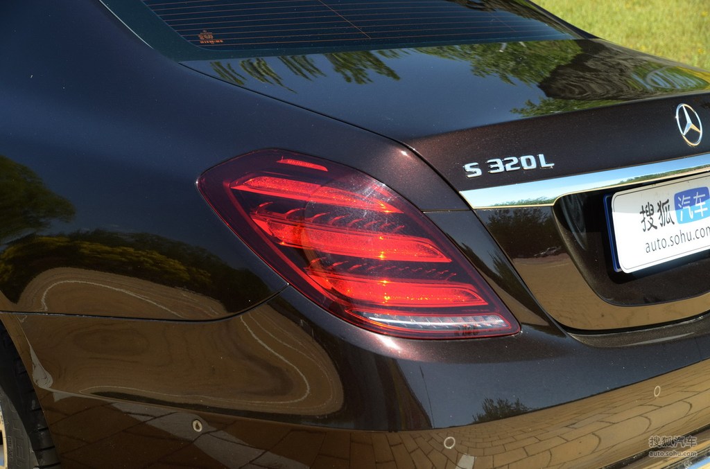 【 奔驰s级高清图片】_2019款 s 320 l 臻藏版_红宝石黑_外观_搜狐