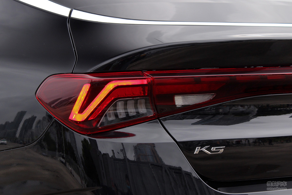 【 起亚k5凯酷高清图片】_2020款 380t gt-line 尊贵版_极光黑_外观