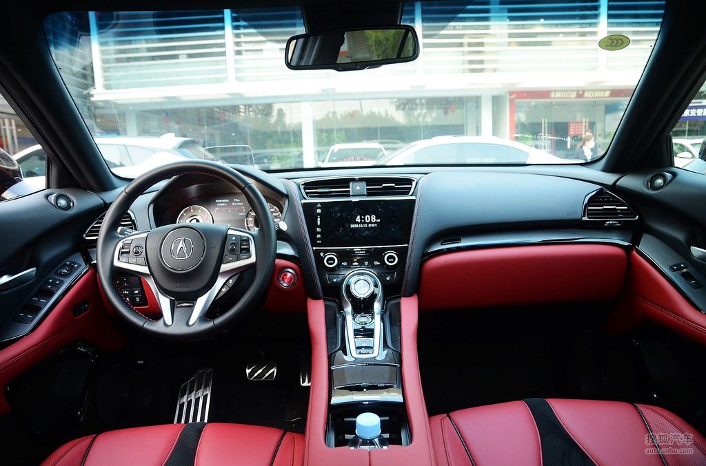 【 讴歌cdx高清图片】_黑色/锐动红_内饰_搜狐汽车网