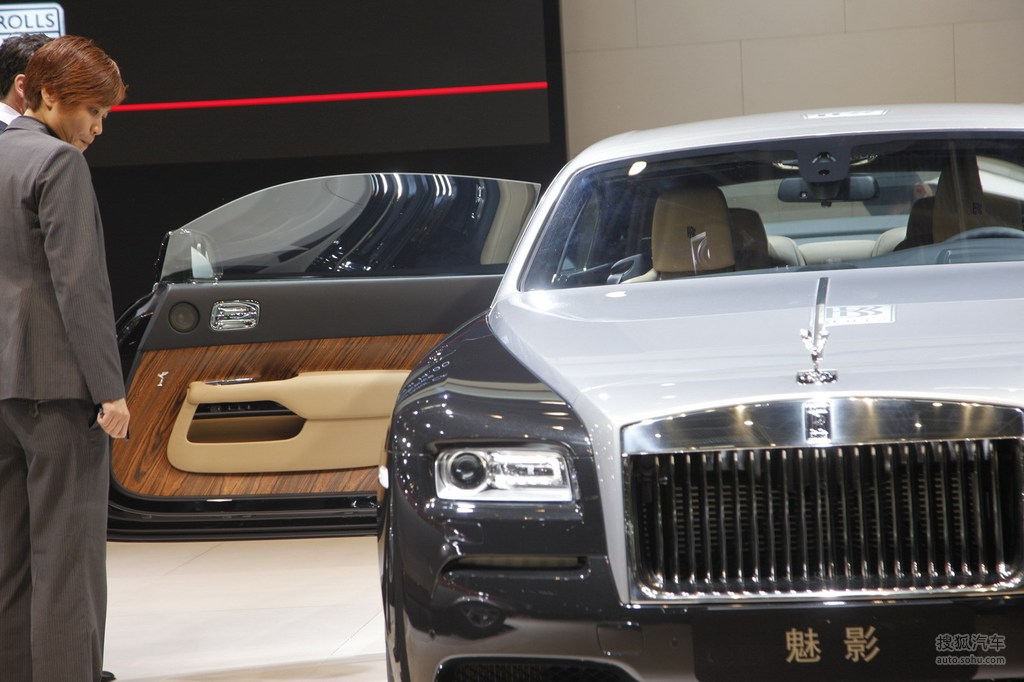 劳斯莱斯魅影北京车展实拍