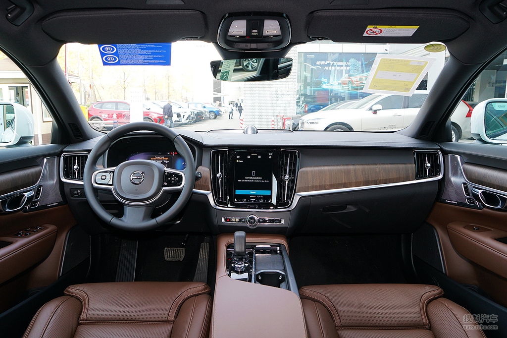 【 沃尔沃v90 cross country高清图片】_黑色/棕色_内饰_搜狐汽车网