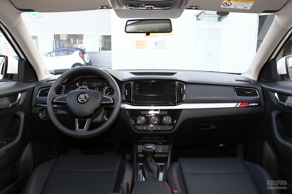 【 斯柯达柯米克gt高清图片】_黑色_内饰_搜狐汽车网