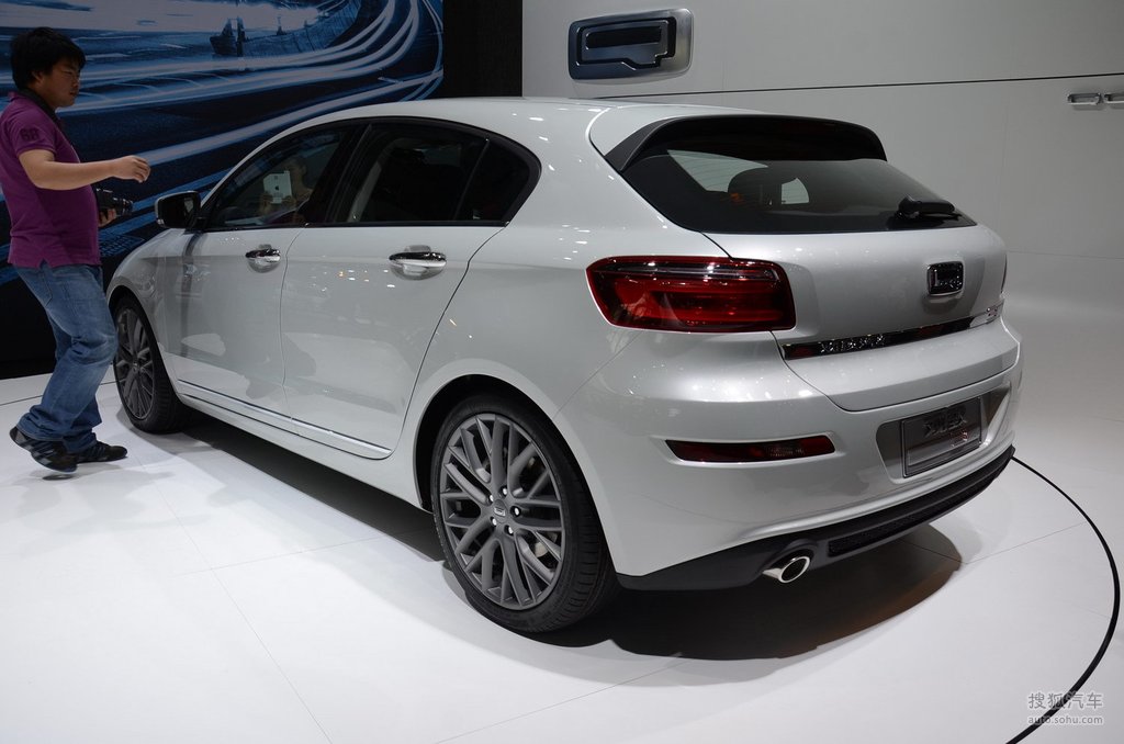 观致3两厢北京车展实拍