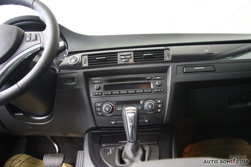 【 宝马3系双门高清图片】_黑色_内饰_搜狐汽车网