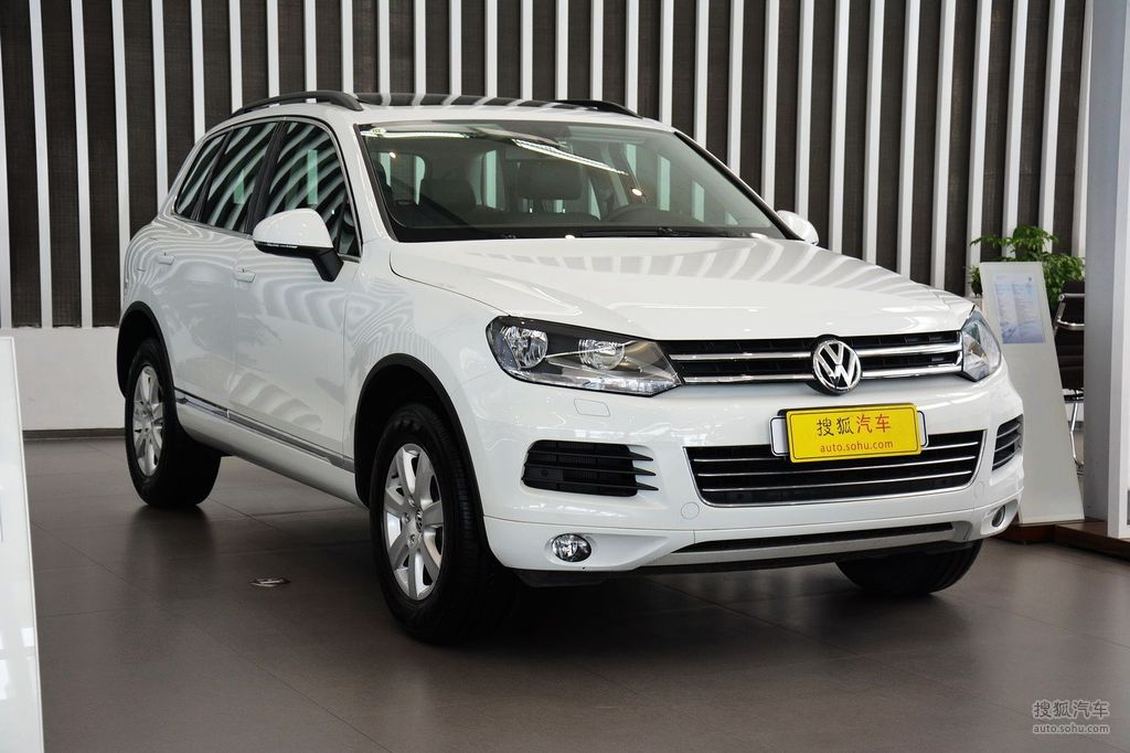 【 大众途锐高清图片】_大理石白_外观_搜狐汽车网
