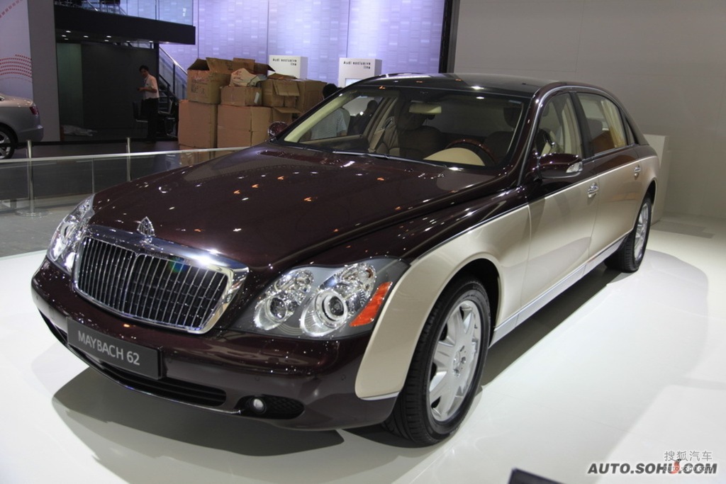 2009成都车展迈巴赫62实拍