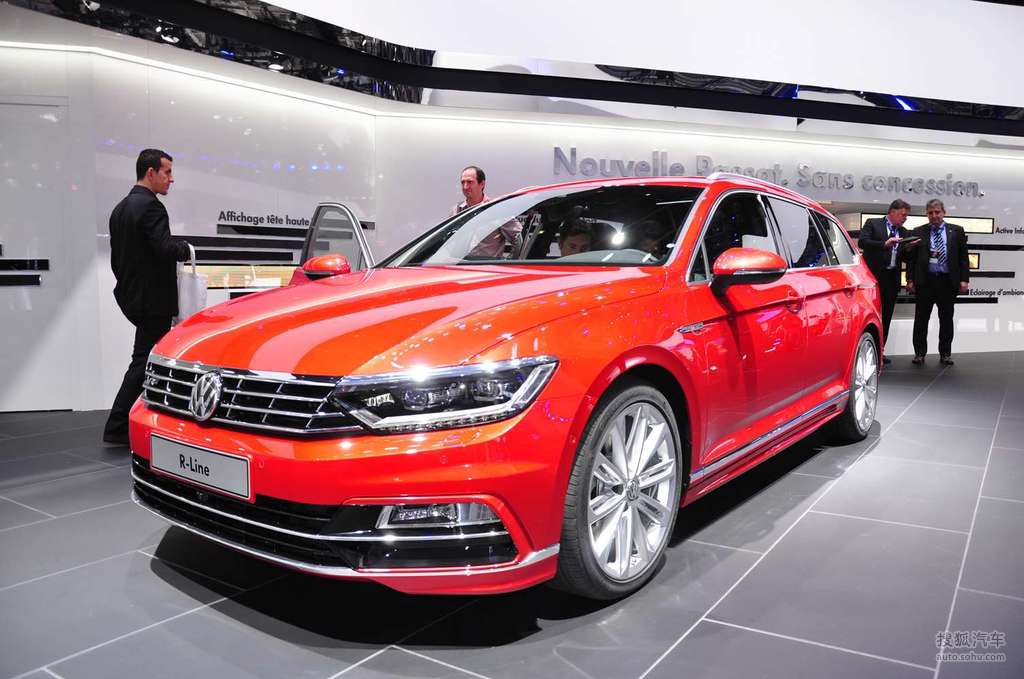 大众帕萨特旅行rline巴黎车展实拍