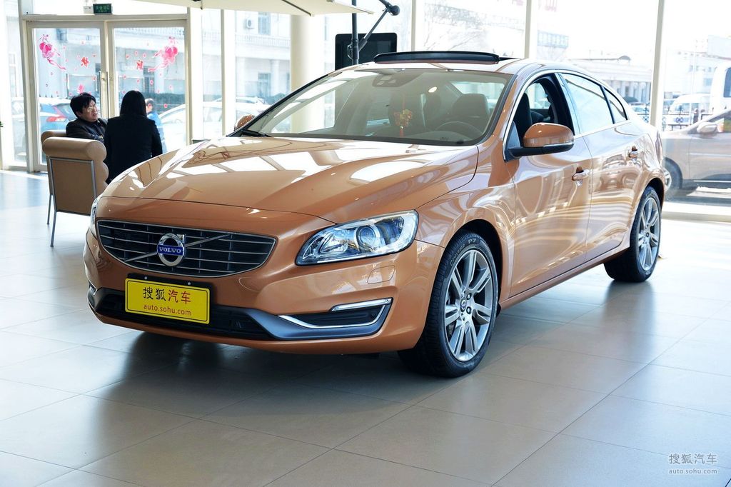 【 沃尔沃s60高清图片】_2015款 t5 智越版_亮铂铜金属漆_外观_搜狐