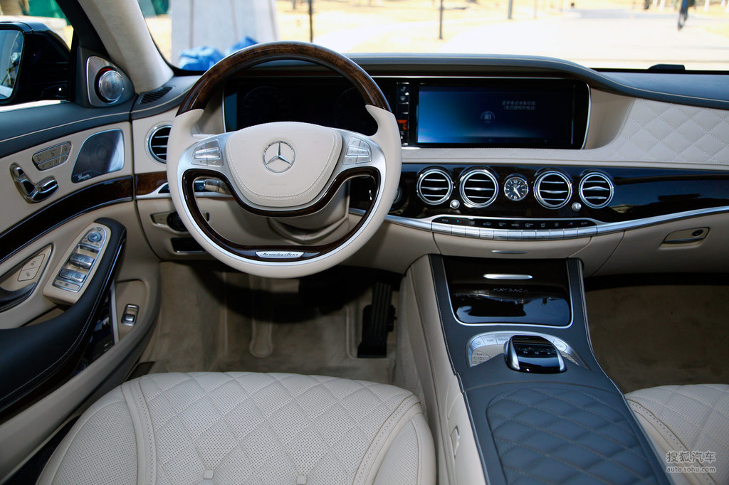 【 奔驰迈巴赫s级高清图片】_2015款 s 600_内饰_搜狐汽车网