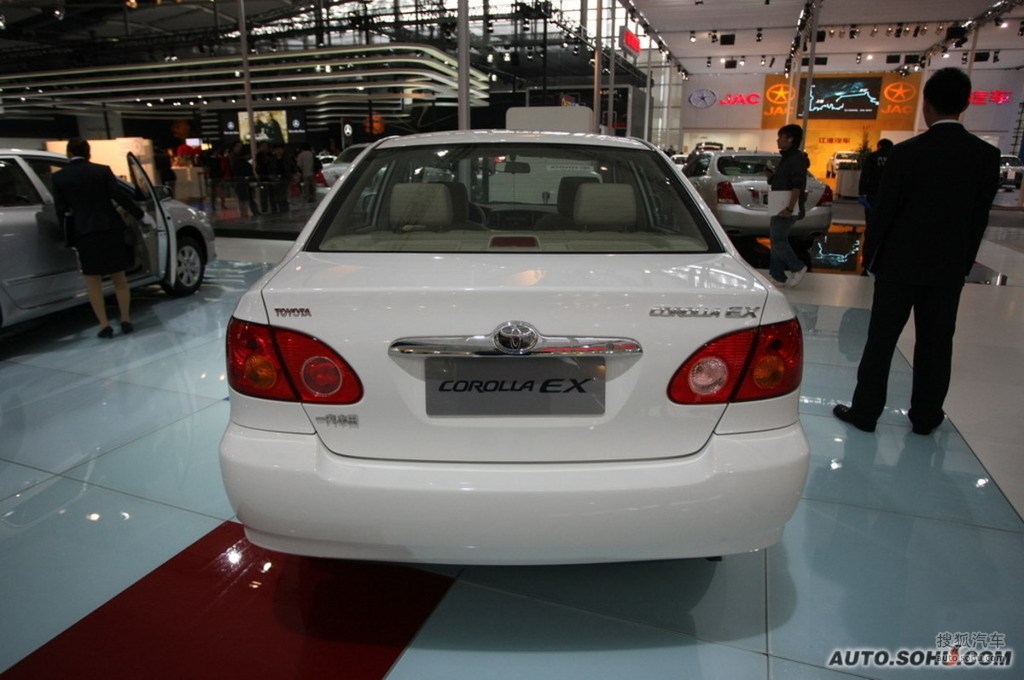 丰田花冠ex广州车展实拍