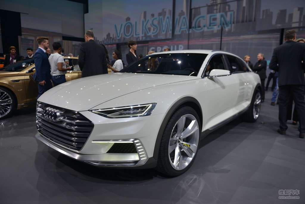 奥迪prologueallroad概念车上海车展实拍