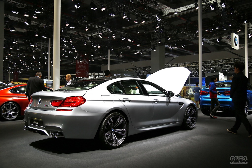 宝马m6 grancoupe 上海车展实拍