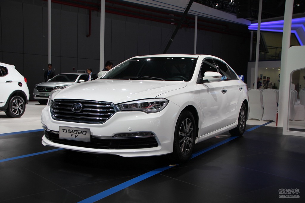 力帆820ev上海车展实拍