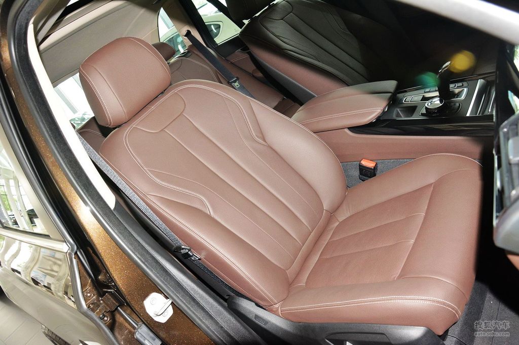 【 宝马x5高清图片】_棕红色真皮_内饰_搜狐汽车网