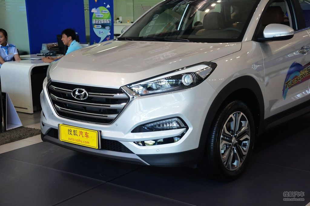 2015款现代全新途胜16t自动型4wd到店实拍