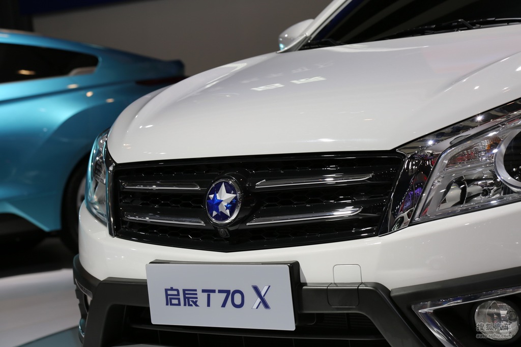 启辰t70x 成都车展实拍