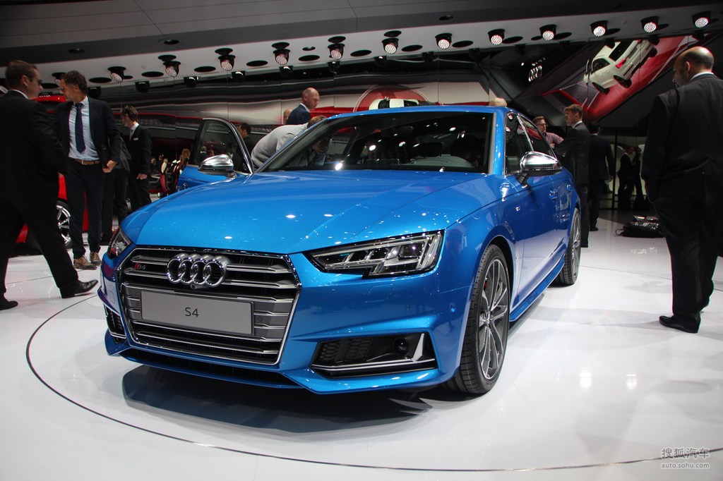 奥迪s4法兰克福车展实拍