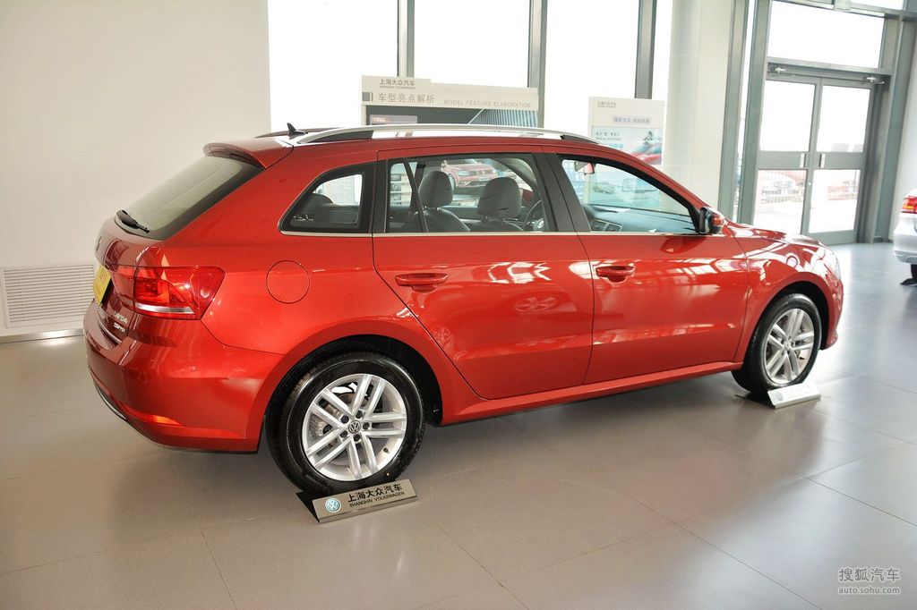 【 大众朗行高清图片】_灵动红_外观_搜狐汽车网