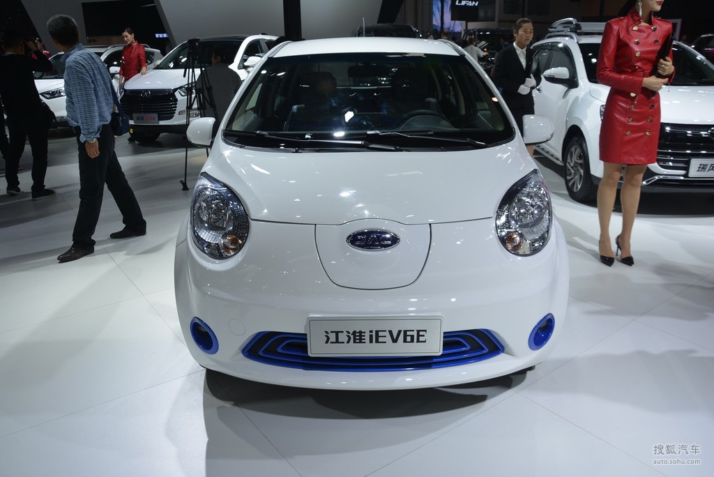 江淮iev6e北京车展实拍
