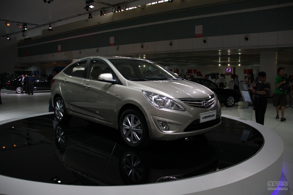 现代瑞纳长春车展实拍