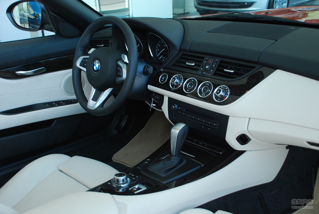 【 宝马z4高清图片】_象牙白真皮内饰_内饰_搜狐汽车网