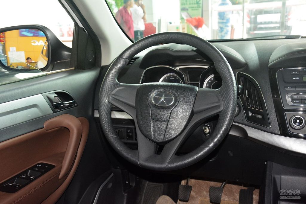 【 江淮第二代瑞风s5高清图片】_黑色/橙色_内饰_搜狐汽车网