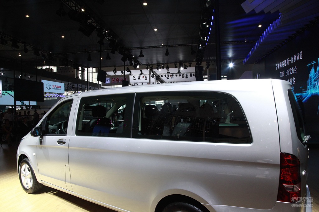 奔驰威霆成都车展实拍