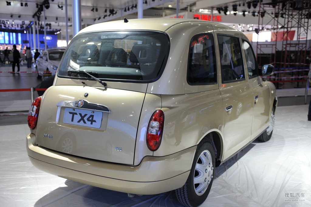 英伦汽车tx4车展实拍