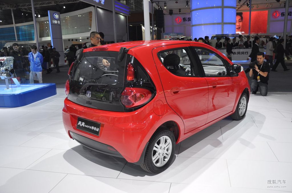 长安奔奔mini电动车 车展实拍