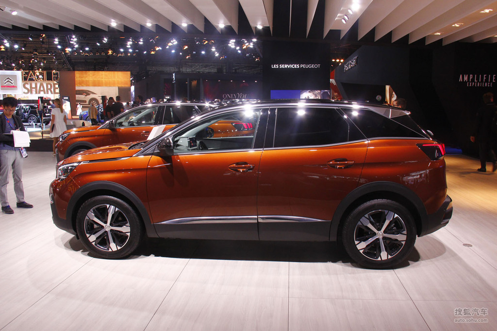 标致3008 巴黎车展实拍