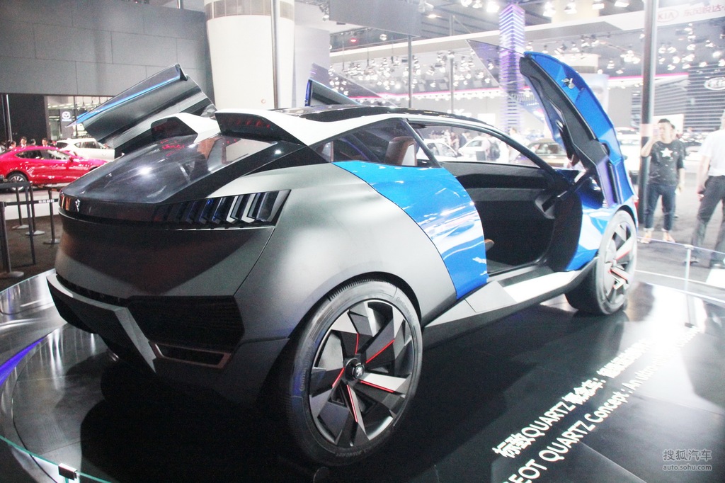 标致概念车quartz广州车展实拍