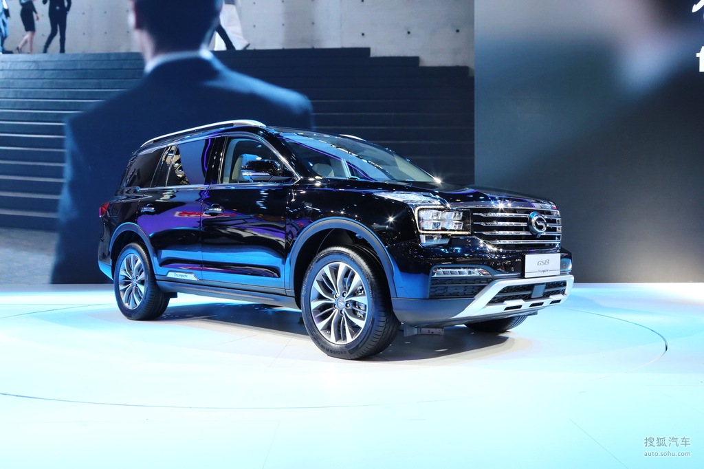 广汽传祺gs8广州车展实拍