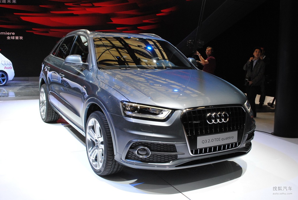 奥迪q3上海车展实拍