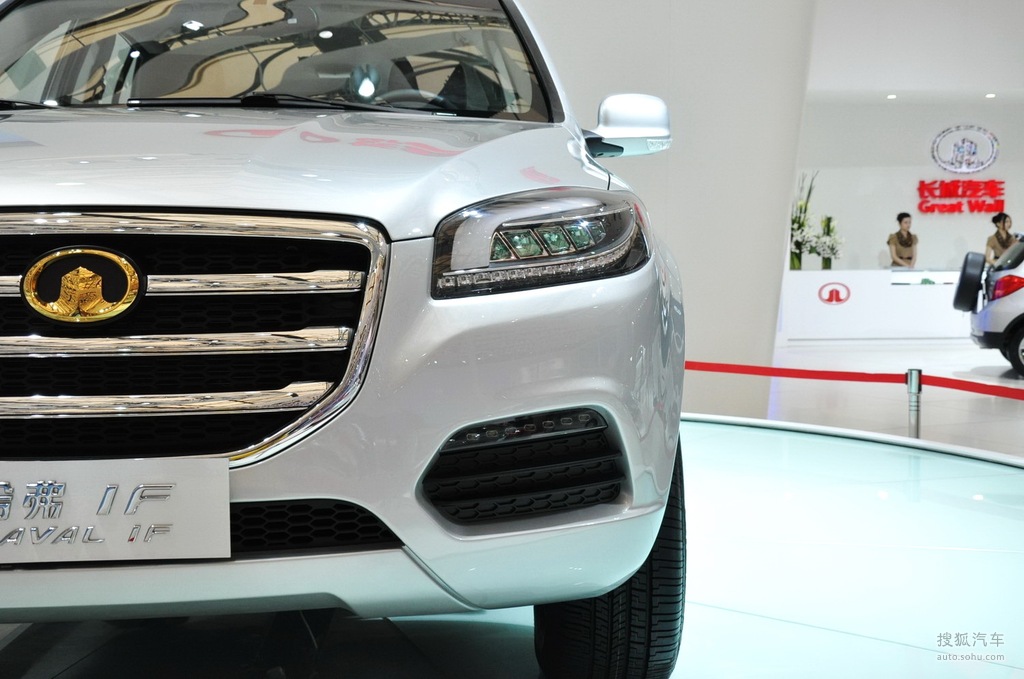 长城哈弗if上海车展实拍