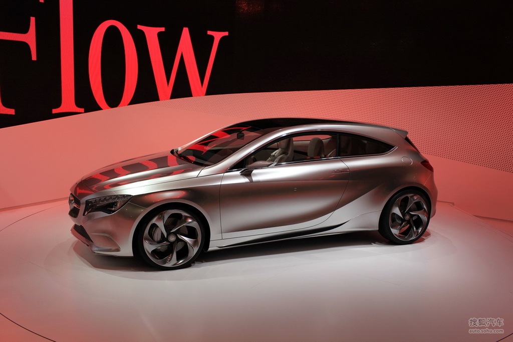 奔驰a级概念车法兰克福车展实拍