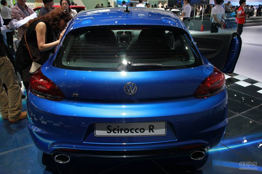 大众尚酷r成都车展实拍