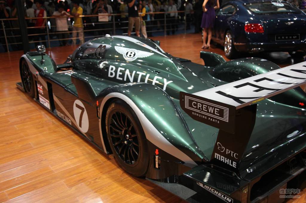 宾利speed8成都车展实拍