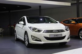   现代i40广州车展实拍