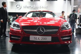   全新奔驰SLK200 广州车展实拍
