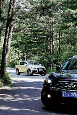   为公路而生 英菲尼迪FX35奥迪Q7对比评测