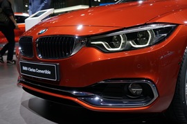 宝马4系敞篷 上海车展实拍