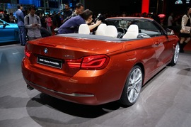 宝马4系敞篷 上海车展实拍