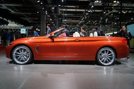 宝马4系敞篷 上海车展实拍