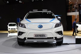   北汽新能源EX400L上海车展实拍