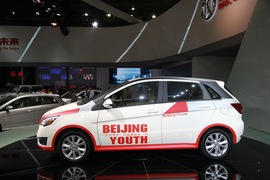   北京汽车E150 2012成都车展实拍