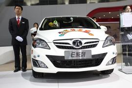 北京汽车E系列广州车展实拍