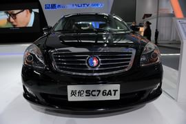   吉利英伦SC7广州车展实拍